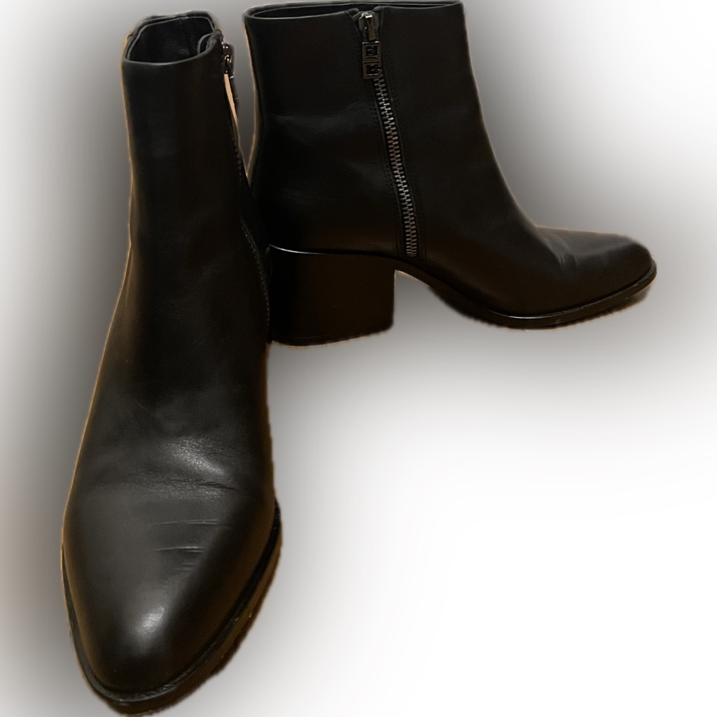 Opening Ceremony Black Leather Boots (Women’s 37)